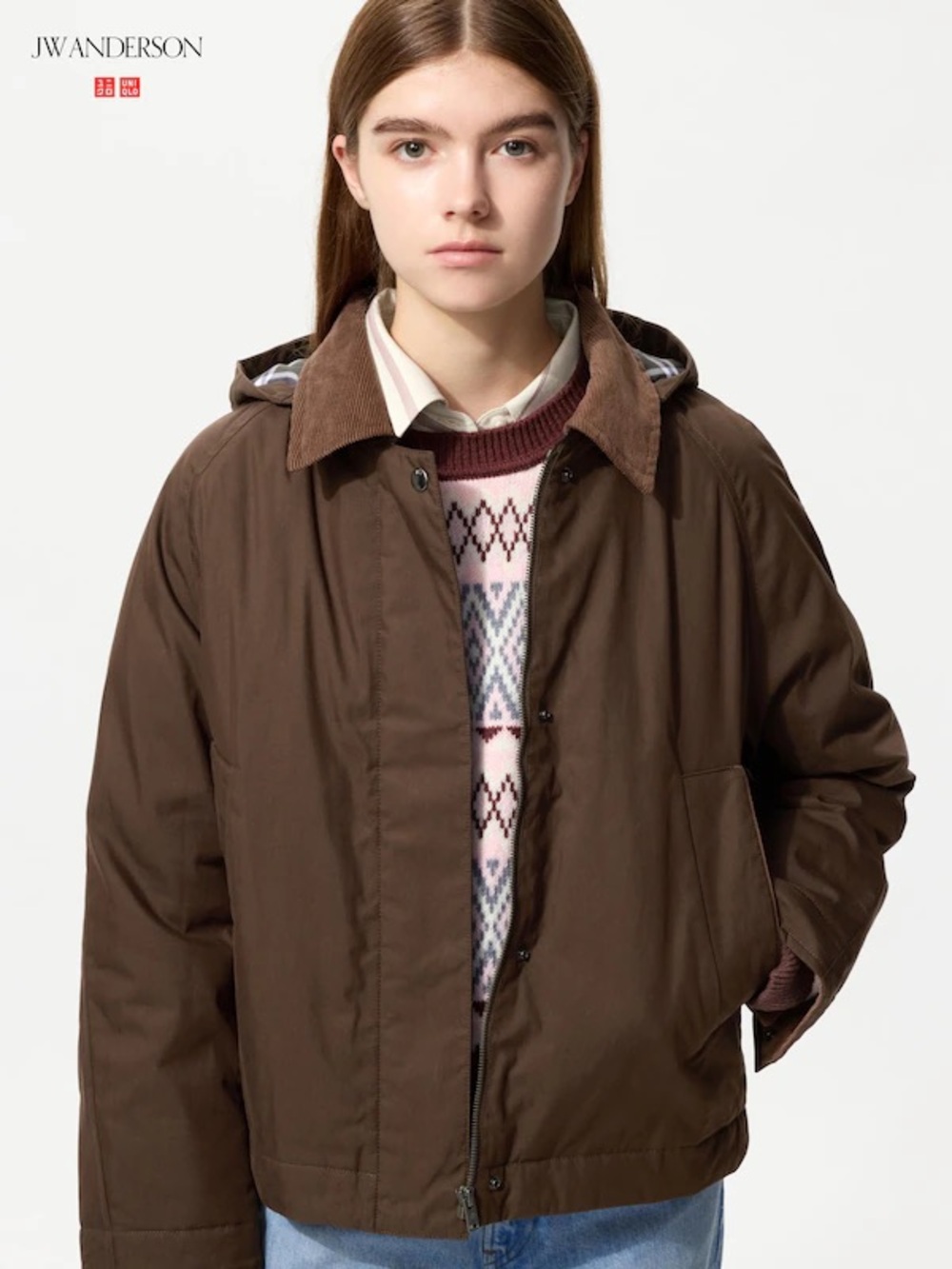 Uniqlo Pufftech Short Brown Jacket NWT